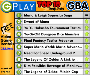 Top 10 Gameboy Advance Video Games